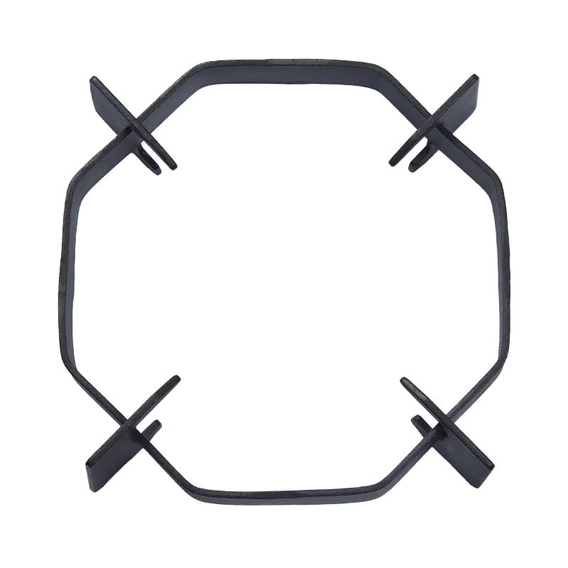 تکیه گاه های تابه اجاق گاز سیمی چه تأثیری بر فاصله بین شعله مشعل و کف ظروف می گذارد؟